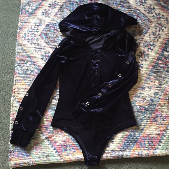 Honeybum Other - Honeybum velvet body suit NWOT